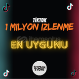 Tiktok 1 milyon İzlenme