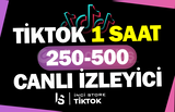 Tiktok 1 Saat 250-500 Canlı İzleyici - KEŞFET