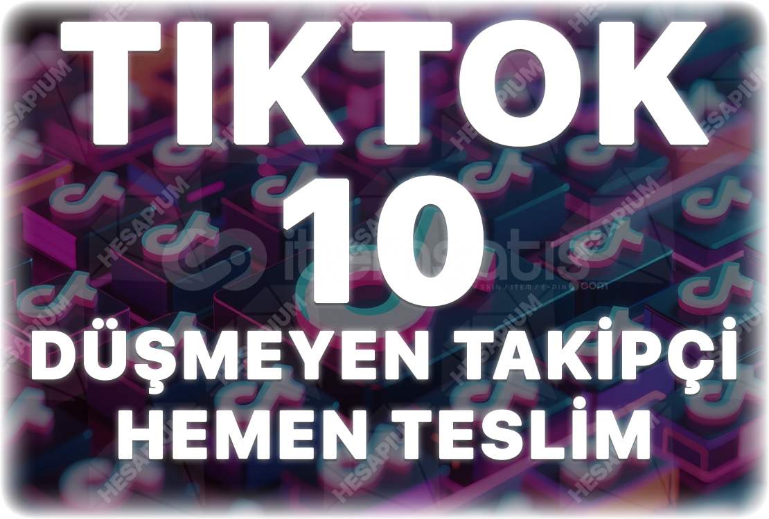 TikTok 10 Gerçek Takipçi - Algoritma Etkili TikTok 10 Gerçek Takipçi - Algoritma Etkili