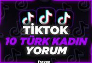 ⭐Tiktok + 10 TÜRK KADIN YORUM ⭐