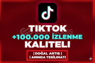 TikTok 100 bin izlenme 