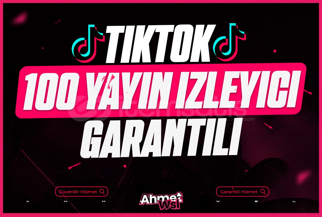 TikTok 100 Canlı Yayın İzlenme (30 Dk) TikTok 100 Canlı Yayın İzlenme (30 Dk)