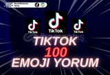 ⭐TİKTOK 100 EMOJİ YORUM⭐