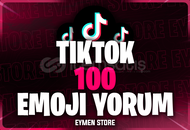 ⭐Tiktok 100 Emoji Yorum - KEŞFET ETKİLİ