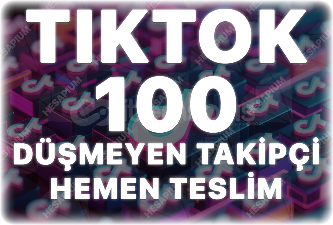 TikTok 100 Gerçek Takipçi - Algoritma Etkili TikTok 100 Gerçek Takipçi - Algoritma Etkili