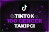 TIKTOK 100 Gerçek Takipçi- Hızlı Teslimat