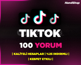 ⭐TİKTOK 100 GERÇEK YORUM | GARANTİLİ⭐