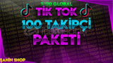 ✨TİKTOK 100 GLOBAL TAKİPÇİ KEŞFET ETKİLİ✨