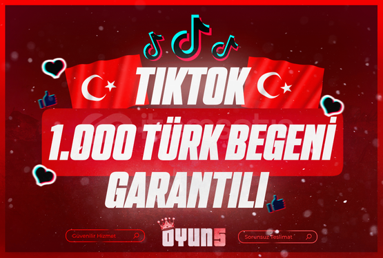 ❤️Tiktok %100 Organik 1.000 Adet Türk Beğeni❤️ ❤️Tiktok %100 Organik 1.000 Adet Türk Beğeni❤️