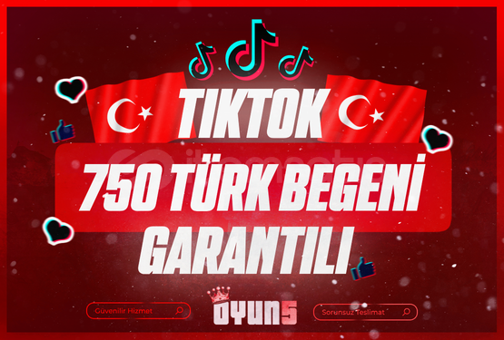 ❤️Tiktok %100 Organik 750 Adet Türk Beğeni❤️ ❤️Tiktok %100 Organik 750 Adet Türk Beğeni❤️