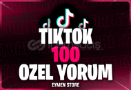 ⭐TİKTOK 100 Özel Yorum