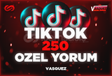 ⭐TİKTOK 250 ÖZEL YORUM⭐