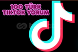 ⚡tiktok | 100 TÜRK YORUM