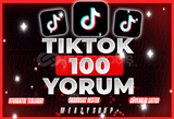 TIKTOK 100 YORUM GARANTILI