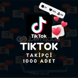 Tiktok 1000 adet takipçi 200 TL 