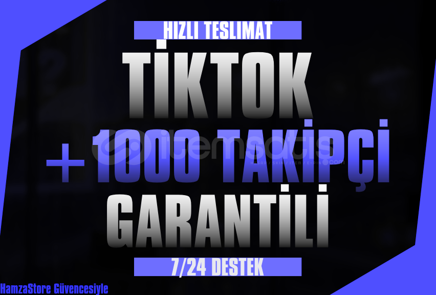 ✨TİKTOK 1000 ADET TAKİPÇİ GARANTİLİ✨ ✨TİKTOK 1000 ADET TAKİPÇİ GARANTİLİ✨