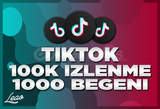 TikTok 1000 Beğeni + 100K İzlenme | KEŞFET!