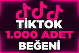 Tiktok 1000 Beğeni