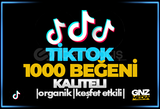 ⭐GARANTİLİ TİKTOK 1.000 BEĞENİ HIZLI TESLİM⭐