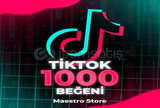 TikTok 1000 Beğeni ⭐Garantili⭐