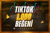 Tiktok | 1000 Beğeni + Garantili