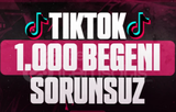 TikTok 1000 Beğeni Garantili