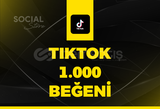 TikTok 1.000 Beğeni - Keşfet Etkili