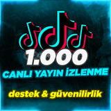 ⚡ TİKTOK 1000 CANLI YAYIN İZLENME | ANLIK ⚡