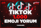 ⭐TİKTOK 1000 EMOJİ YORUM⭐