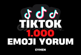 ⭐TİKTOK 1000 EMOJİ YORUM⭐