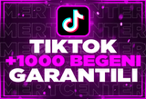 ⭐TİKTOK 1000 GERÇEK BEĞENİ ⭐