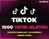 TİKTOK 1000 GERÇEK CANLI YAYIN İZLEYİCİ | 60 DK