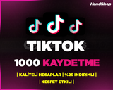 ⭐TİKTOK 1000 GERÇEK KAYDETME | GARANTİLİ⭐