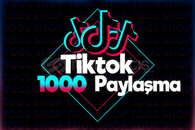⭐️ Tiktok 1000 Gerçek Paylaşma | Garanti