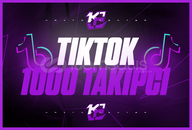 ⭐[GARANTİLİ] TİKTOK 1000 GERÇEK TAKİPÇİ⭐