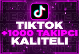 ⭐TİKTOK 1000 GERÇEK TAKİPÇİ⭐