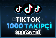 ⭐TİKTOK 1000 GERÇEK TAKİPÇİ [GARANTİ]⭐