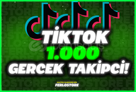 TİKTOK 1000 GERÇEK TAKİPÇİ [GARANTİL]