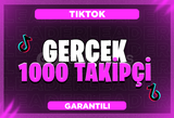 ✨TİKTOK 1000 GERÇEK TAKİPÇİ HIZLI TESLİMAT ✨