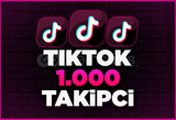 Tiktok 1000 Global Karışık Takipçi