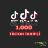 ⭐Tiktok 1.000 Global Karışık Takipçi [KALİTE]