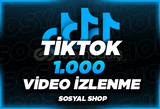 ⭐[TİKTOK] 1000 GÖNDERİ İZLENME OTO TESLİM