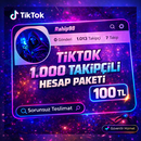 ???? TİKTOK 1.000 HESAP PAKETİ ????