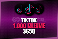 ⭐Tiktok 1.000 İzlenme - 365G  ⭐Tiktok 1.000 İzlenme - 365G