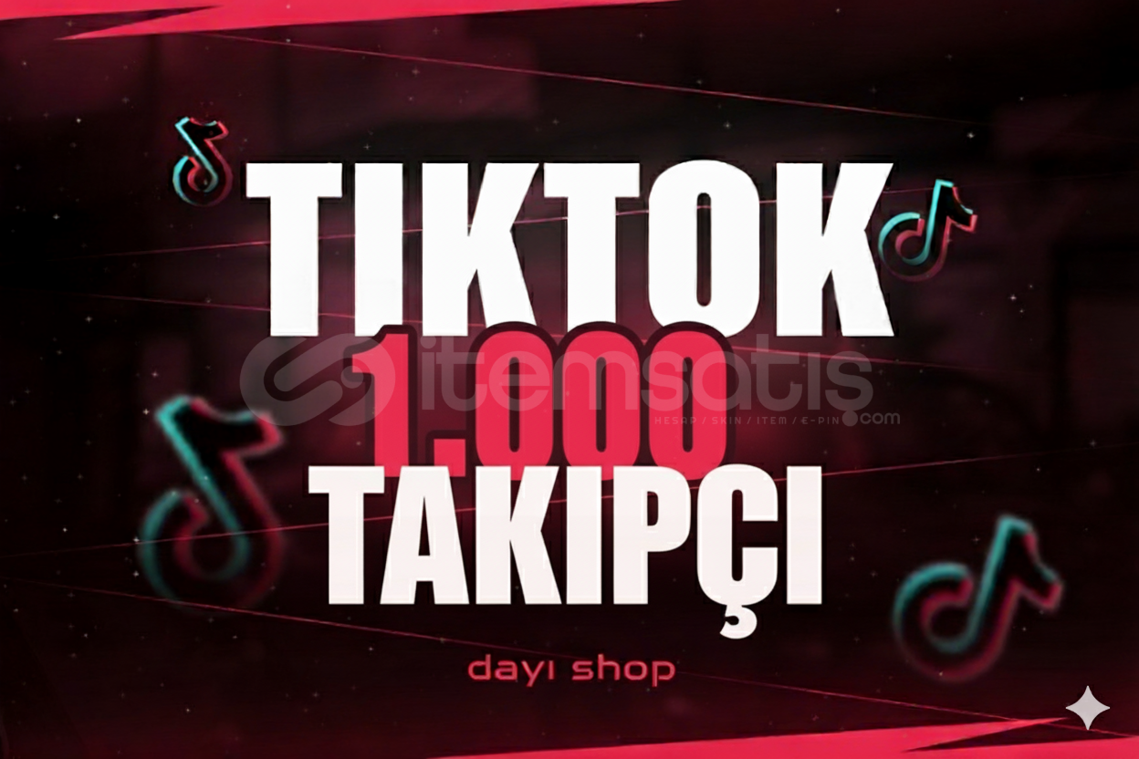 TİKTOK 1.000 KALİTELİ TAKİPCİ TİKTOK 1.000 KALİTELİ TAKİPCİ