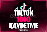 ⭐TİKTOK 1000 KAYDETME