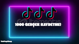 ⭐TİKTOK 1000 KAYDETME [GERÇEK]⭐