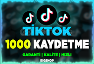 ⭐Tiktok 1000 Kaydetme / Garantili