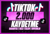 ⚡️TİKTOK 2000 KAYDETME ⚡️ PİYASANIN EN İYİSİ⚡️