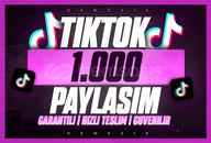 ⚡️TİKTOK 1000 PAYLAŞIM ⚡️ PİYASANIN EN İYİSİ⚡️
